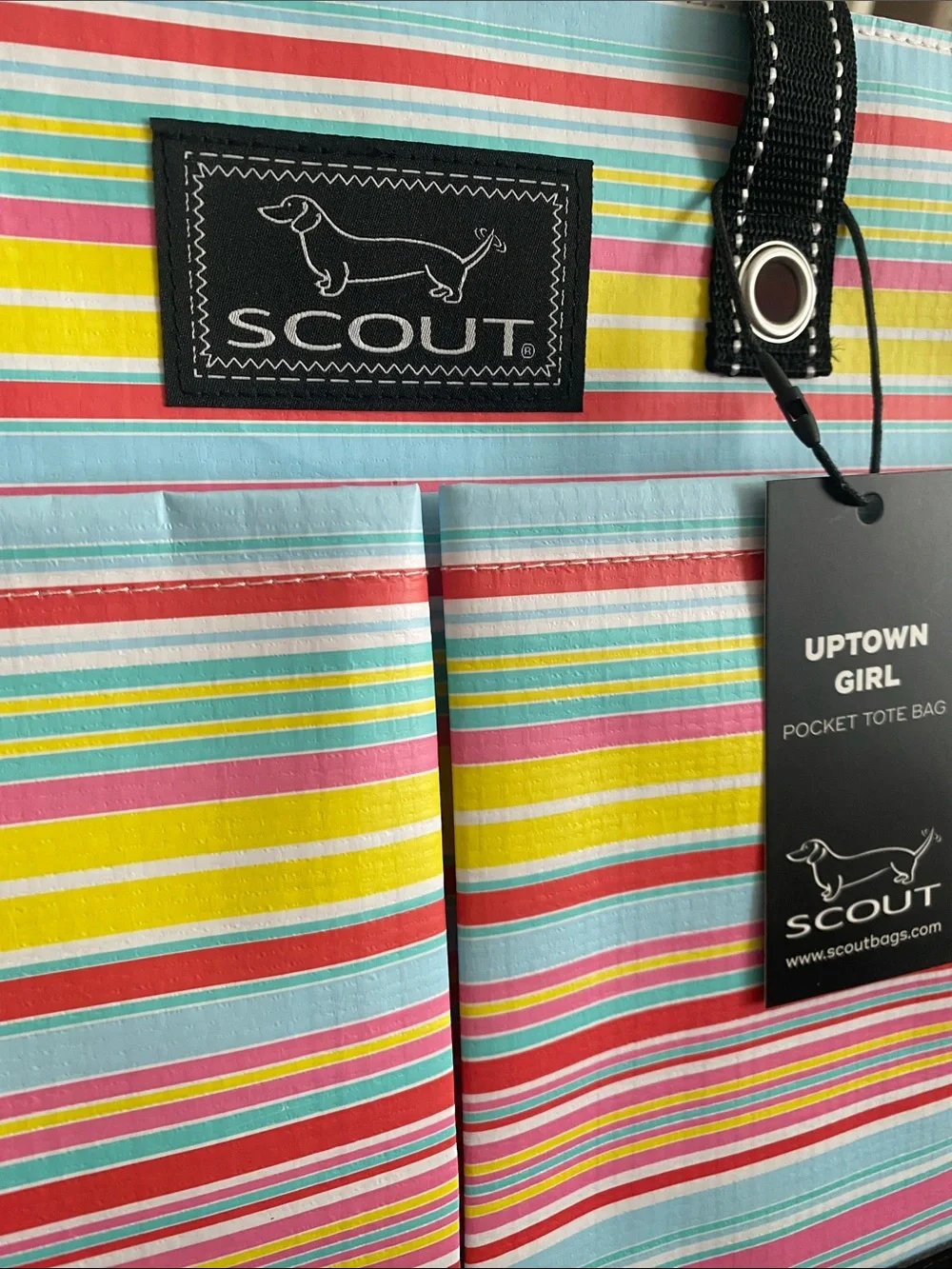 SCOUT Uptown Girl Tote Bag and Toiletry Makeup Bag NWT